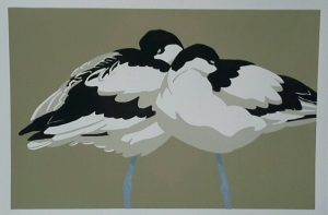 Avocet Rest 280 mm x 185 mm edition of 20